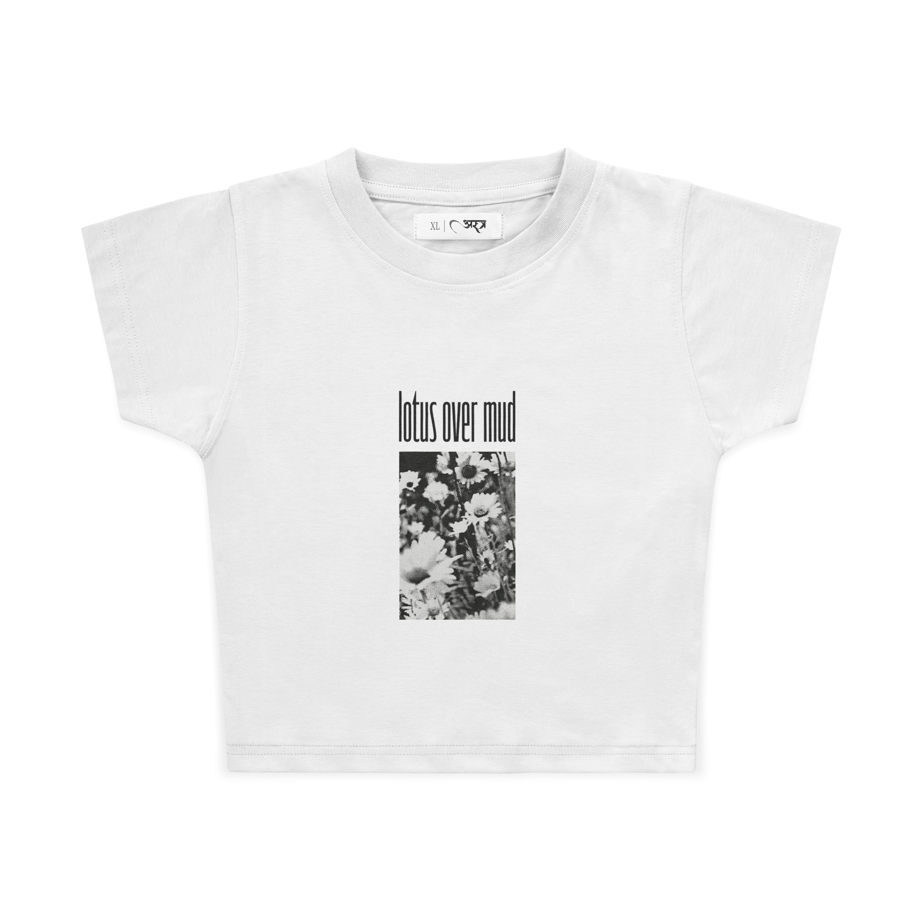 LOTUS IN MUD BABY TEE