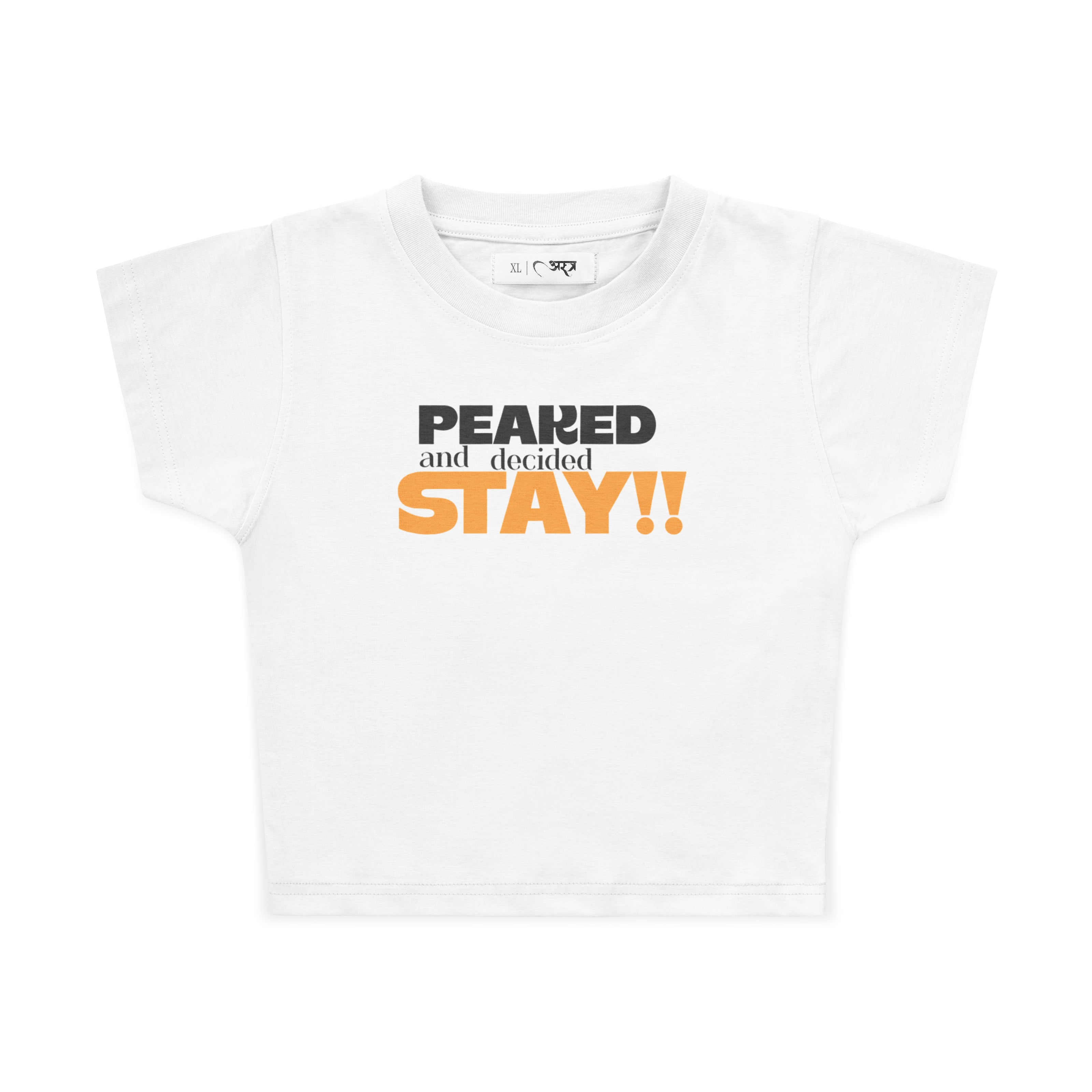 PEAKED BABY TEE