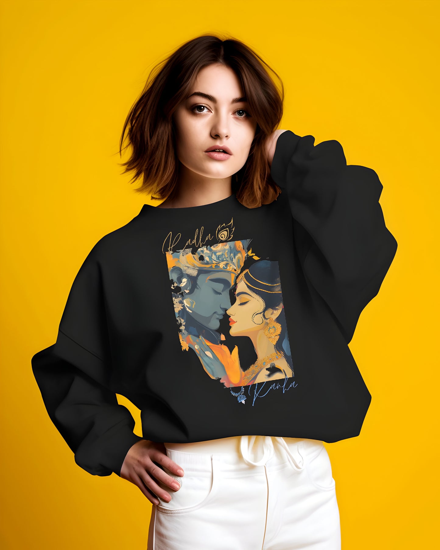 Kanha and Radha Sweatshirt