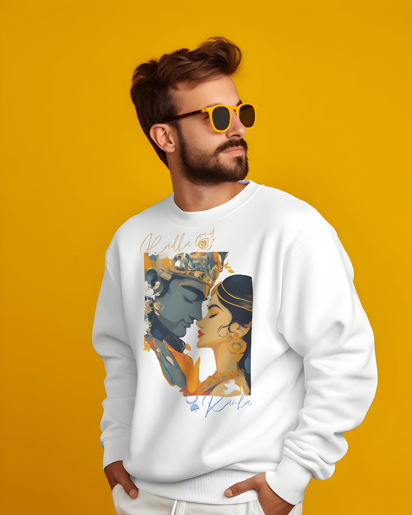 Kanha and Radha Sweatshirt