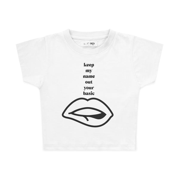 OUT OF YOUR BASIC MOUTH BABY TEE