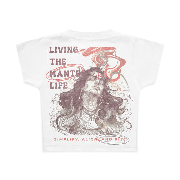 LIFE MANTRA BABY TEE